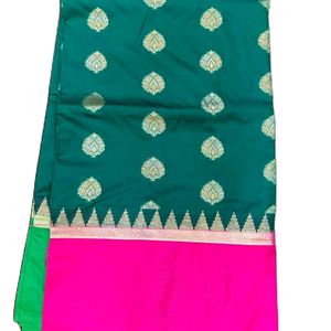 New Semi Kanchi Pattu Saree