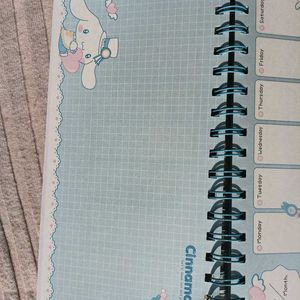 Cinnamorol Weekly Planner