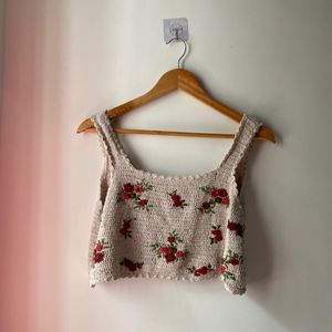 Zara Crochet Beautiful Top 🤍