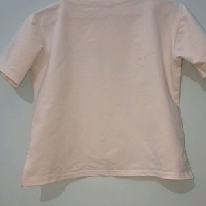 White Burberry Tshirt