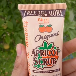 Sheel Beauty Apricot Face And Body Scrub