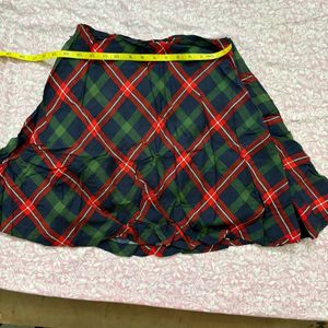 Flare Short Skirt