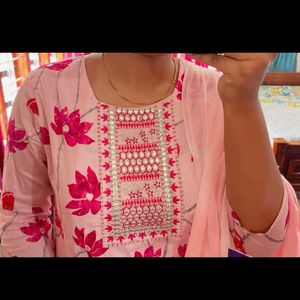 Floral Print Kurta Suit 🌸🌸🌸