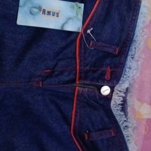 Girls Navy Blue Jeans