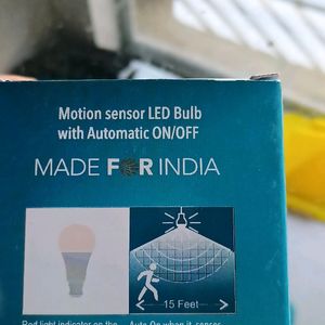 Motion Sensor Led Bulb