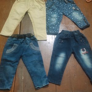 Combo Of Kids Jeans