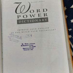 READER'S DIGEST WORD POWER  : DICTIONARY.