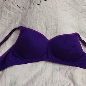 Purple Padded Bra