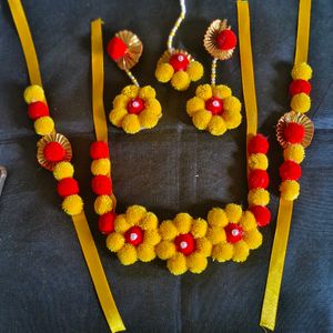 Pompom Haldi Mehandi Set