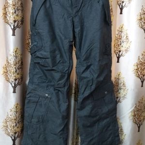 Charcoal Branded Cargo Korean Hip Hop Style