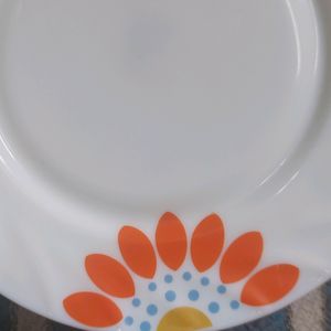 6 Ceramic Quater Plates