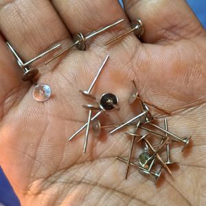 Earrings Head Pin - 42 Pcs (21 Pairs)