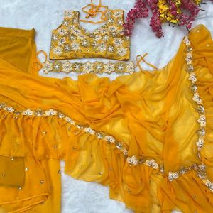 New Party Wear Lehenga Saree