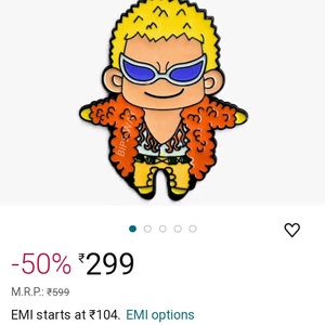 Donquixote Doflamingo Anime One Piece Keychain