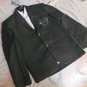 Green Pant Coat