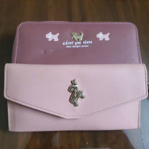 Pair Of Brand New Cute Women Purses