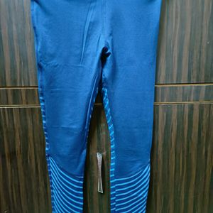 HRX Workout Tight Leggings Blue