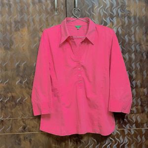 United Colors Of Benetton Pink Shirt