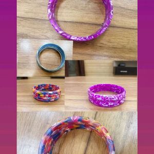 Pack Of 3 Multicolor Bangles