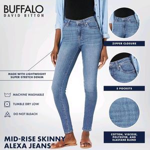 New Mid-rise Skinny Alexa Jeans