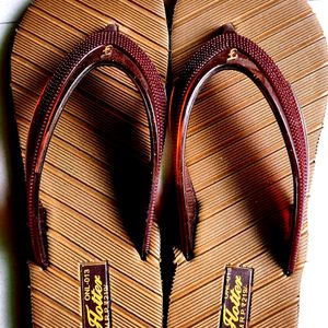 brown slipper