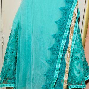 Sea Green Lehenga