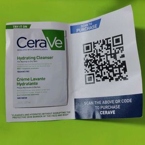 Cerave Hydrating Cleanser Sample