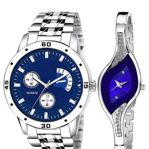 Men Women Combo Watch