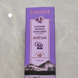 Ayuga Saffron Moisturizer And Sunscreen