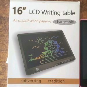 Dekoq 16inch LCD Writing Tablet Rechargeable Pink