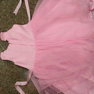 Pink Girl Baby Frock