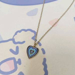 Aesthetic Pinteresty Heart Pendant Chain🎀