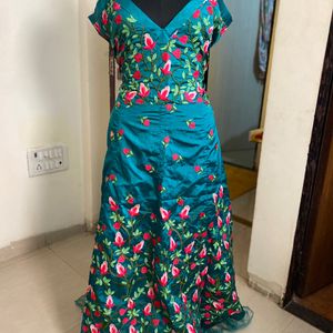 Floral Ethnic Gown