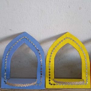 Wall Diya Stand /Wall Decoration