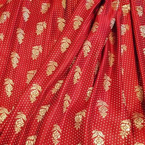 100% Pure Himroo 1 Lakh Buta Saree