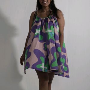 Floral A-Line Dress