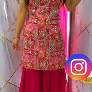 Wedding Wear Shrara Suit New With Tag