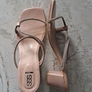 SSS Pink Block Heels