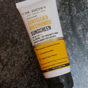 Dr.Sheth Centella and Niacinamide SUNSCREEN