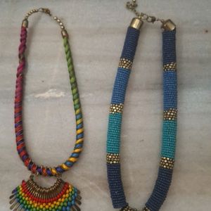 Colorful And Vibrant Heavy Necklace