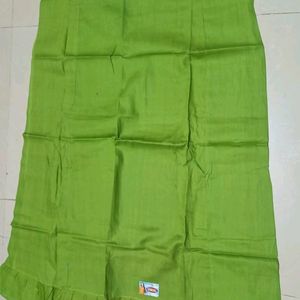 Green And Blue Saree Peticoat