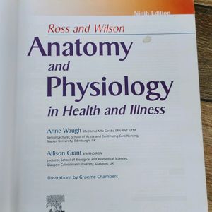 Anatomy And Physiology In Health An Illness