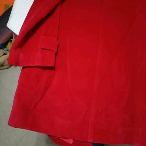 Women Red Coat