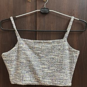 Shimmer Westside Crop Top