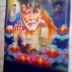 Sai baba 3D Photo