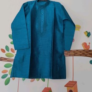 Colourful Blue Colour Kurta Set for 4 Years Boys 🤩🤩