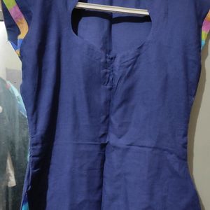 Nevy Blue Kurti Xs Size