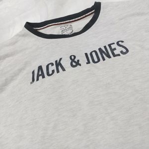 Jack And Jonas Off White T- Shirt