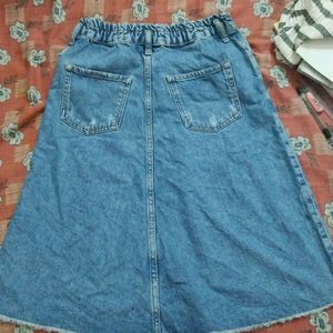 Denim Skirt