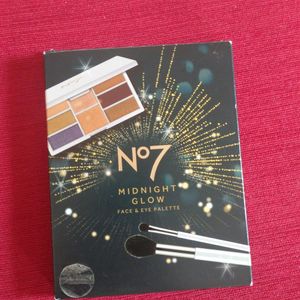 No 7 Eye Shadow And Highlighter Palette